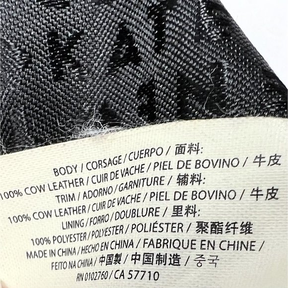 Kate Spade Houston Street  Taupe‎ Cream Two Tone Handbag Black / Silver Accent - Picture 14 of 14